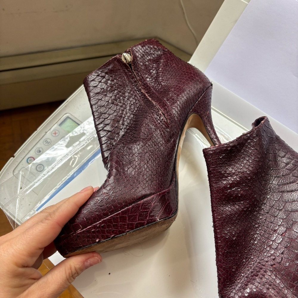 Authentic Dior Snake skin high heel boots * read description Accepting offers